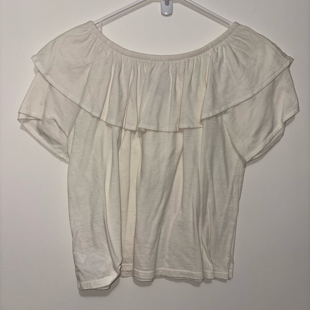 Old Navy Off-Shoulder Ruffle Blouse - Picture 3 of 3